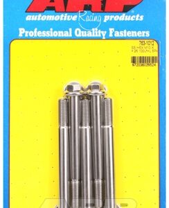 m10 x 1.25 x 100 hex ss bolts (5pcs)