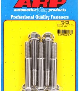 m10 x 1.50 x 70 hex ss bolts (5pcs)