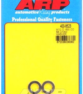 "m10id .630"od .075"th ss chamfer washers (2pcs)