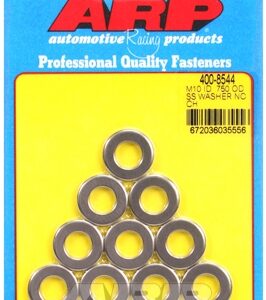 "m10id .750"od .120"th ss no chamfer washers (10pcs)
