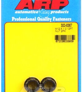 m12 x 1.00 12pt nut kit (2pcs)