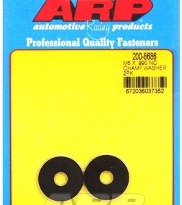 m6 id .990 od .065"th black washers (2pcs)