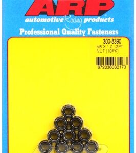 m6 x 1.00 12pt nut kit (10pcs)