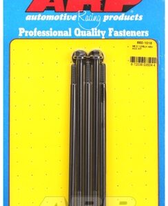m6 x 1.00 x 135 hex black oxide bolts (5pcs)