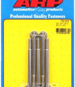 m6 x 1.00 x 80 12pt ss bolts (5pcs)