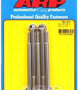 m6 x 1.00 x 90 hex ss bolts (5pcs)