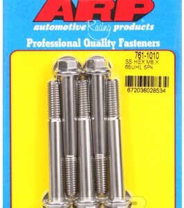 m8 x 1.25 x 65 hex ss bolts (5pcs)