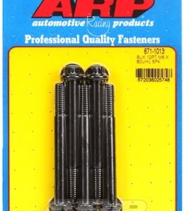 m8 x 1.25 x 80 12pt black oxide bolts (5pcs)