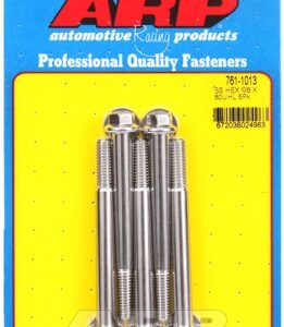 m8 x 1.25 x 80 hex ss bolts (5pcs)