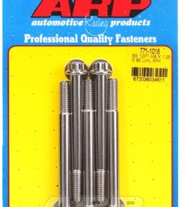 m8 x 1.25 x 85 12pt ss bolts (5pcs)