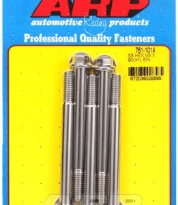 m8 x 1.25 x 90 hex ss bolts (5pcs)
