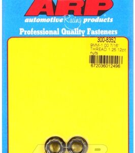 m9 x 1.25 12pt nut kit (2pcs)