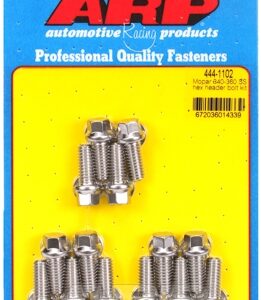 mopar 340 360 ss hex header bolt kit