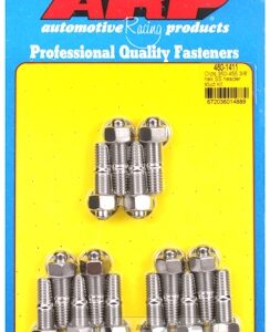 oldsmobile 350 455 3/8"" hex ss header stud kit"