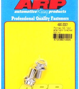 pontiac ss 12pt alternator bracket bolt kit