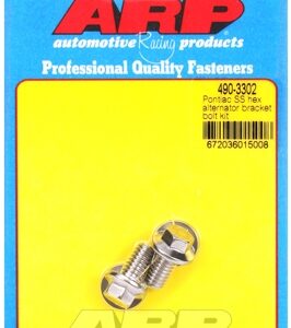 pontiac ss hex alternator bracket bolt kit