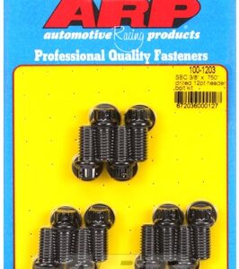 sb chevy 3/8 x .750" drilled 12pt header bolt kit