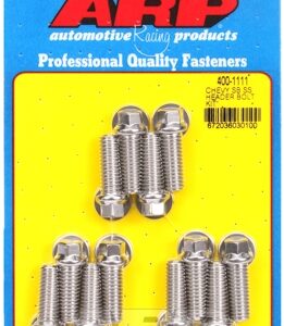 sb chevy ss hex header bolt kit