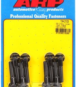 sb chevy vortec 12pt intake manifold bolt kit