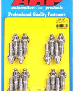 "sb ford 3/8"" x 1.670 ss header stud kit"