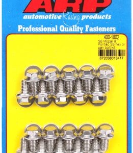 sb mopar & pontiac ss hex oil pan bolt kit