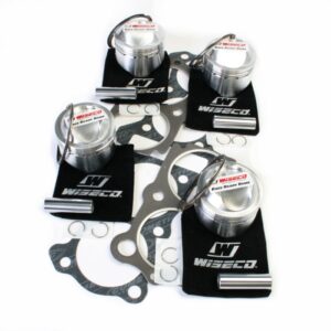 wiseco piston kit kawasaki kz/gpz1100 '81 82 2v(10.25:1)(75m
