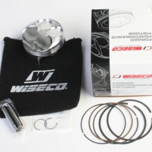 wiseco piston kit kawasaki zx6r '03 05 4v dome 13.35:1