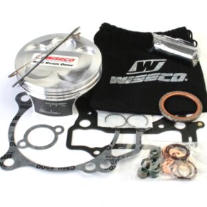 wiseco piston kit yamaha yfz450 5v '04 09 dish 13.0:1 (bod)