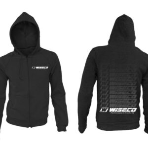 wiseco zip up sweatshirt gradient design size xxl