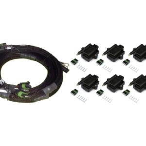 haltech 8 channel hi output ignition coil & harness kit ford