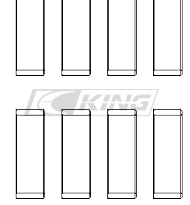 king conrod bearing shell ford zetec s/ecoboost1.6