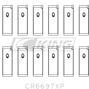 king conrod bearing shell nissan rb25det, rb26dett